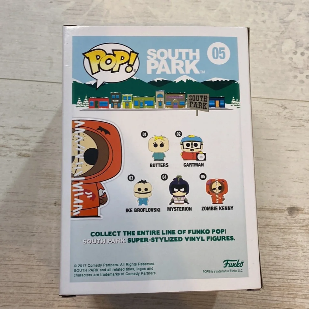 Funko Pop Zombie Kenny #05 South Park Exclusive Figure - Picture 6 of 9